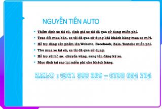 Định Giá Xe Tải Cũ, Xe Tải Đã Qua Sử Dụng Miễn Phí