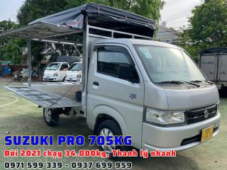 SUZUKI PRO CŨ 750KG 2021 - BÁN HÀNG LƯU ĐỘNG