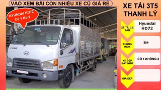 Xe Tải 3.5 Tấn Cũ Giá Rẻ Hyundai HD72 - Hình Ảnh, Video